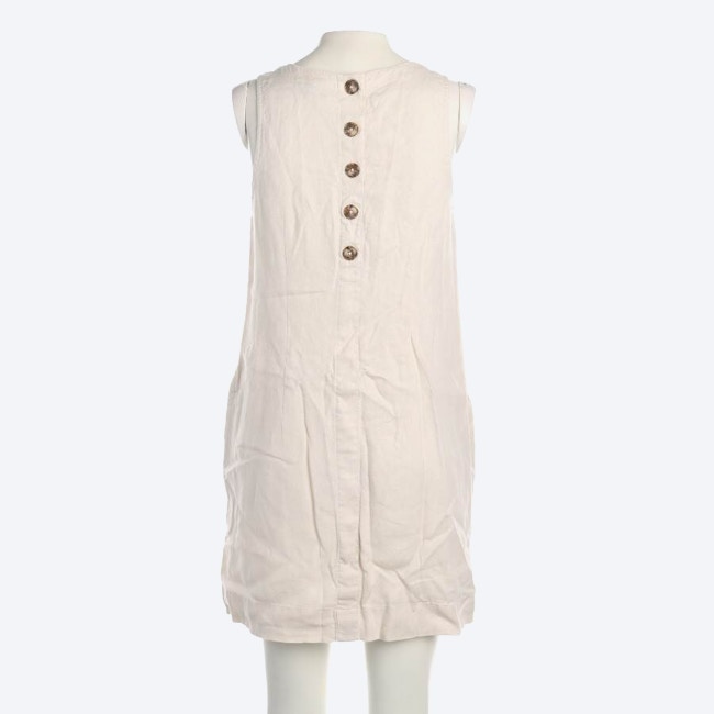 Image 2 of Linen Dress XS Cream in color White | Vite EnVogue