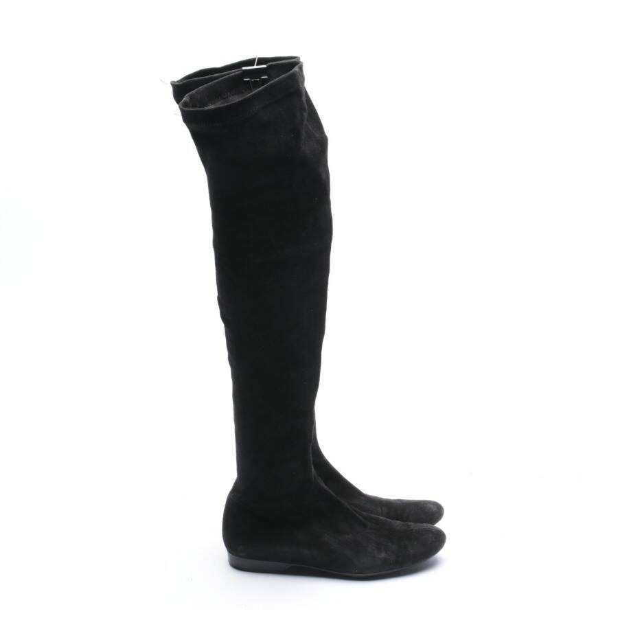 Image 1 of Overknee Boots EUR 36.5 Black in color Black | Vite EnVogue