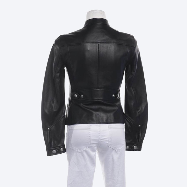 Image 2 of LeatherJacket XS Black in color Black | Vite EnVogue