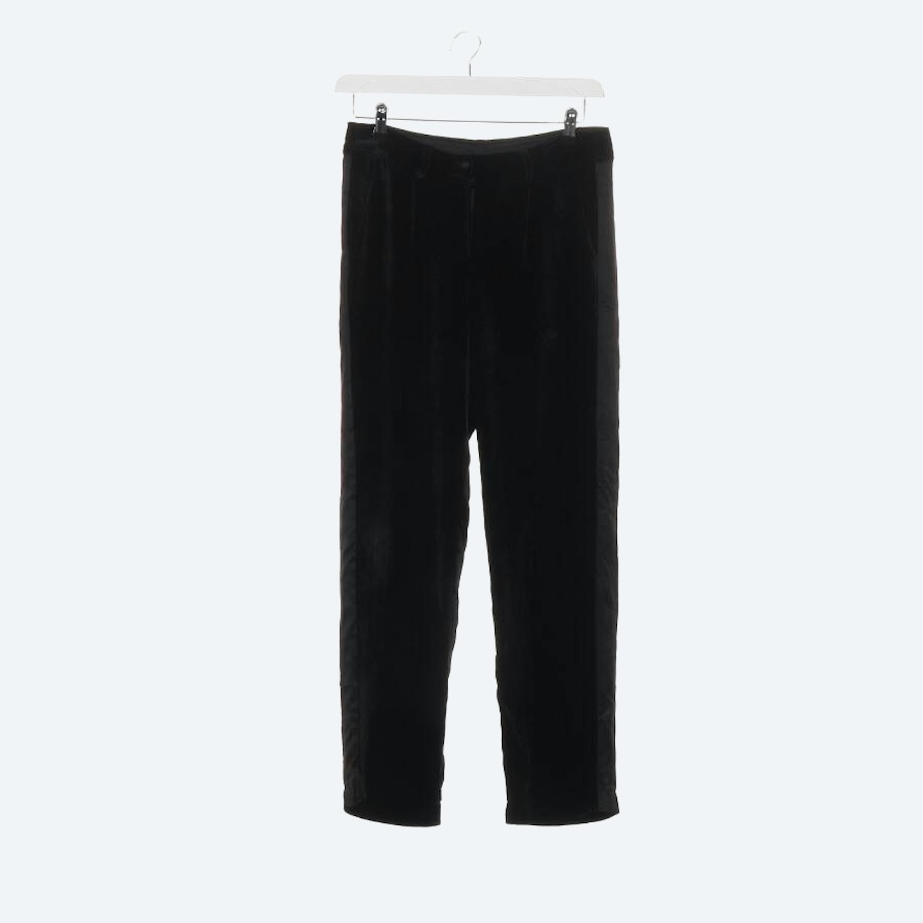 Image 1 of Velvet Pants 38 Black in color Black | Vite EnVogue