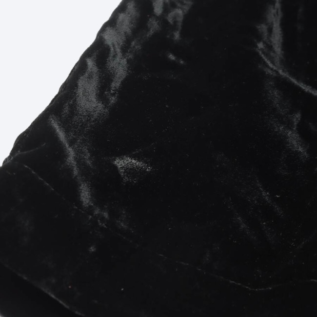 Image 3 of Velvet Pants 38 Black in color Black | Vite EnVogue