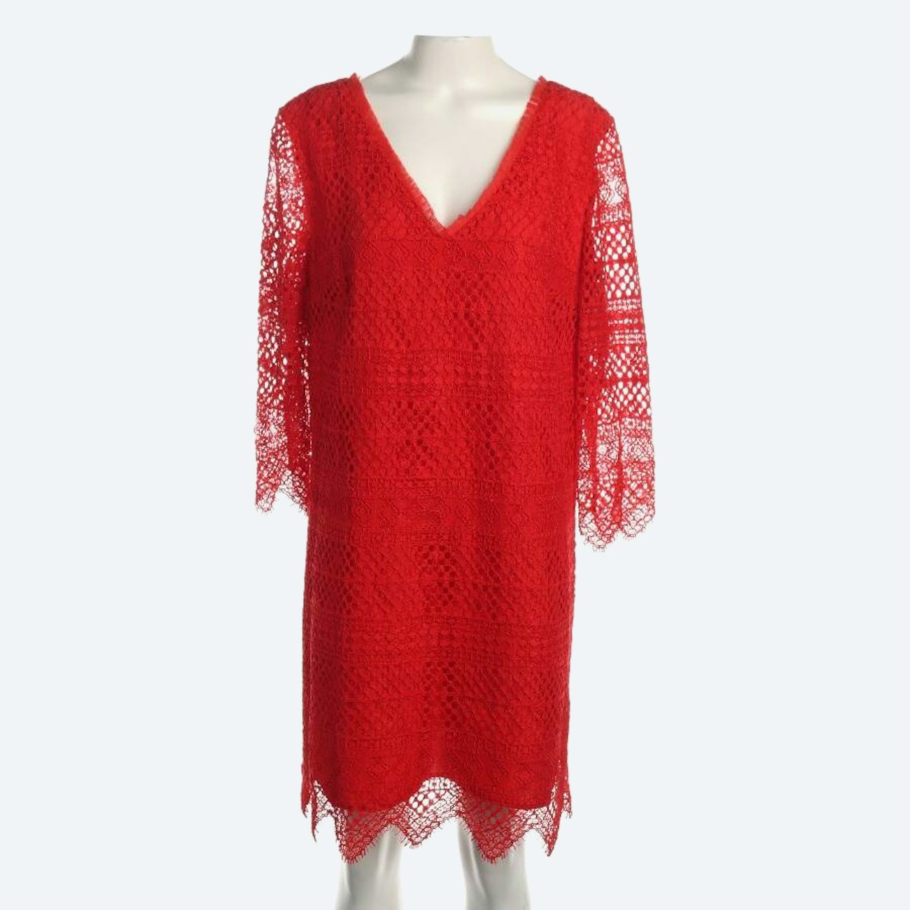 Image 1 of Dress L Red in color Red | Vite EnVogue