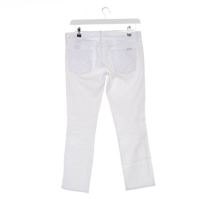 Jeans Straight Fit W29 Weiß | Vite EnVogue