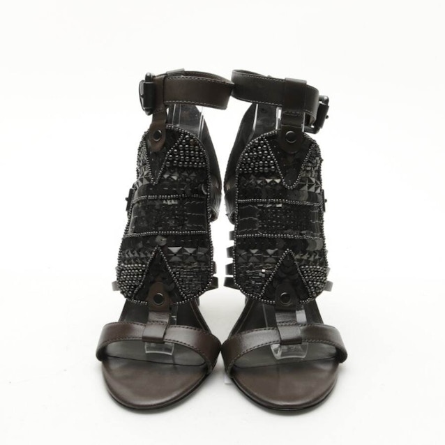 Heeled Sandals EUR 40 Dark Brown | Vite EnVogue