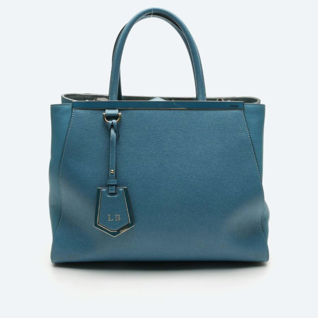 Bild 1 von 2Jours medium Handtasche Blau in Farbe Blau | Vite EnVogue