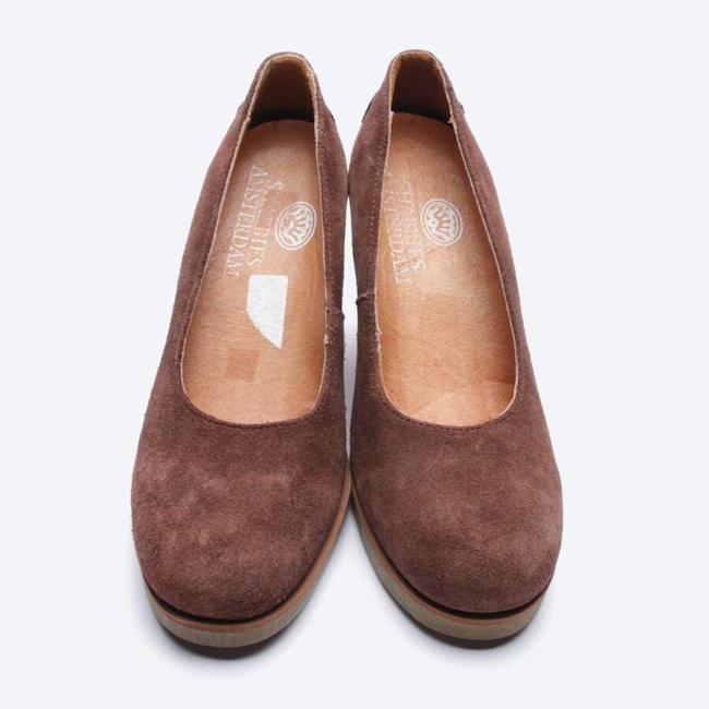 Image 2 of High Heels EUR 37 Brown in color Brown | Vite EnVogue