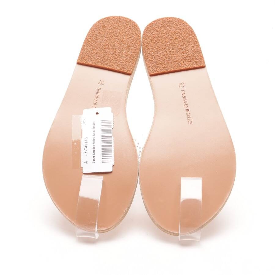 Image 4 of Sandals EUR 37 Transparent in color White | Vite EnVogue