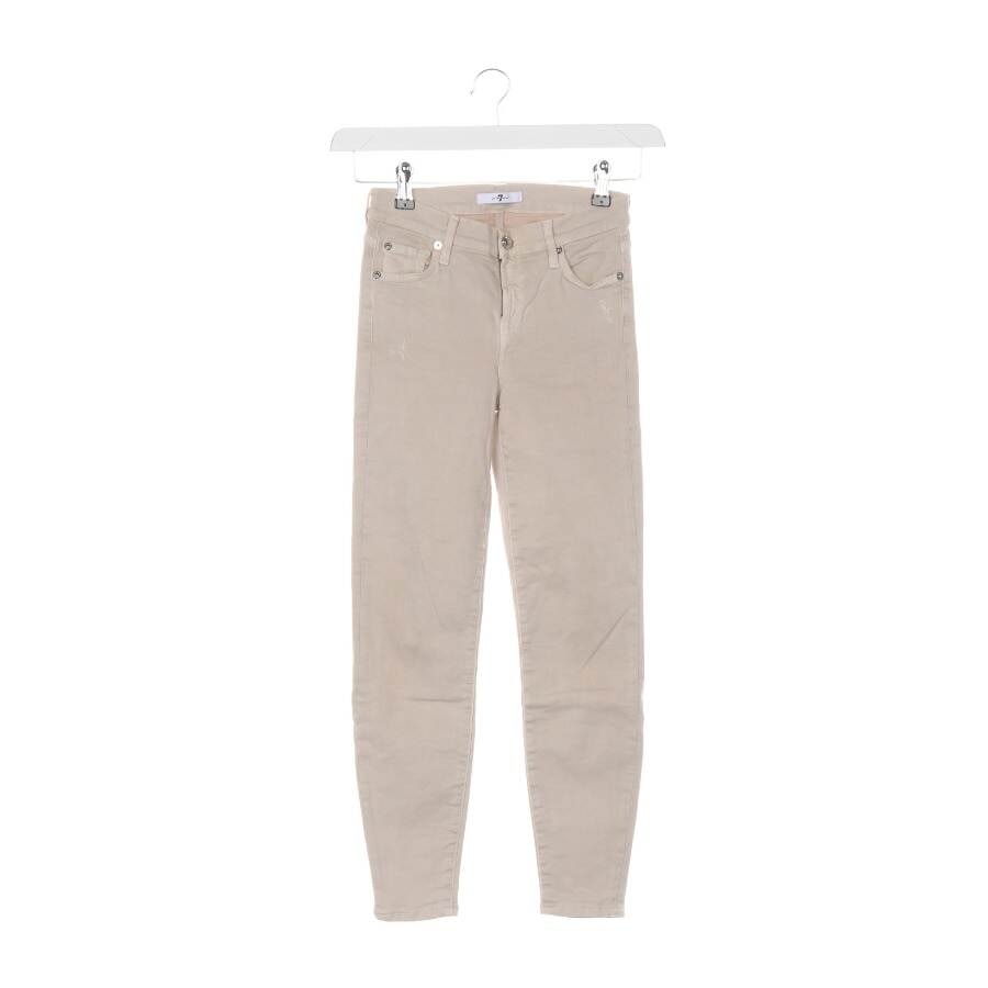 Image 1 of Jeans Skinny W24 Beige in color White | Vite EnVogue