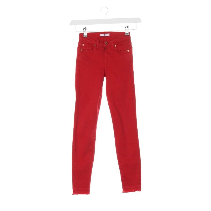 Image 1 of Jeans Skinny W25 Red in color Red | Vite EnVogue