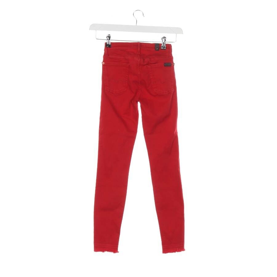 Image 2 of Jeans Skinny W25 Red in color Red | Vite EnVogue