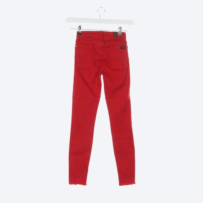 Image 2 of Jeans Skinny W25 Red in color Red | Vite EnVogue