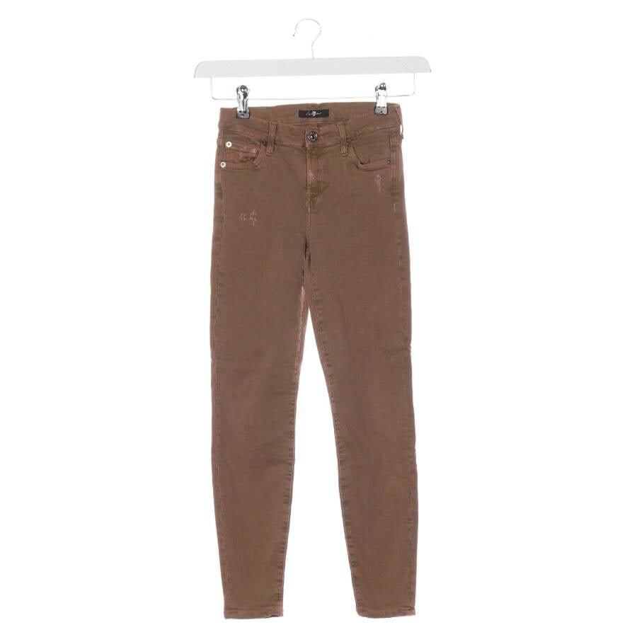Image 1 of Jeans Skinny W24 Brown in color Brown | Vite EnVogue