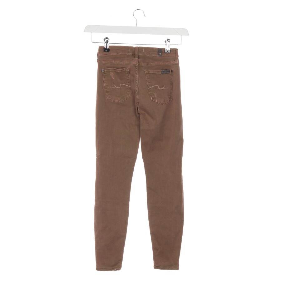 Image 2 of Jeans Skinny W24 Brown in color Brown | Vite EnVogue