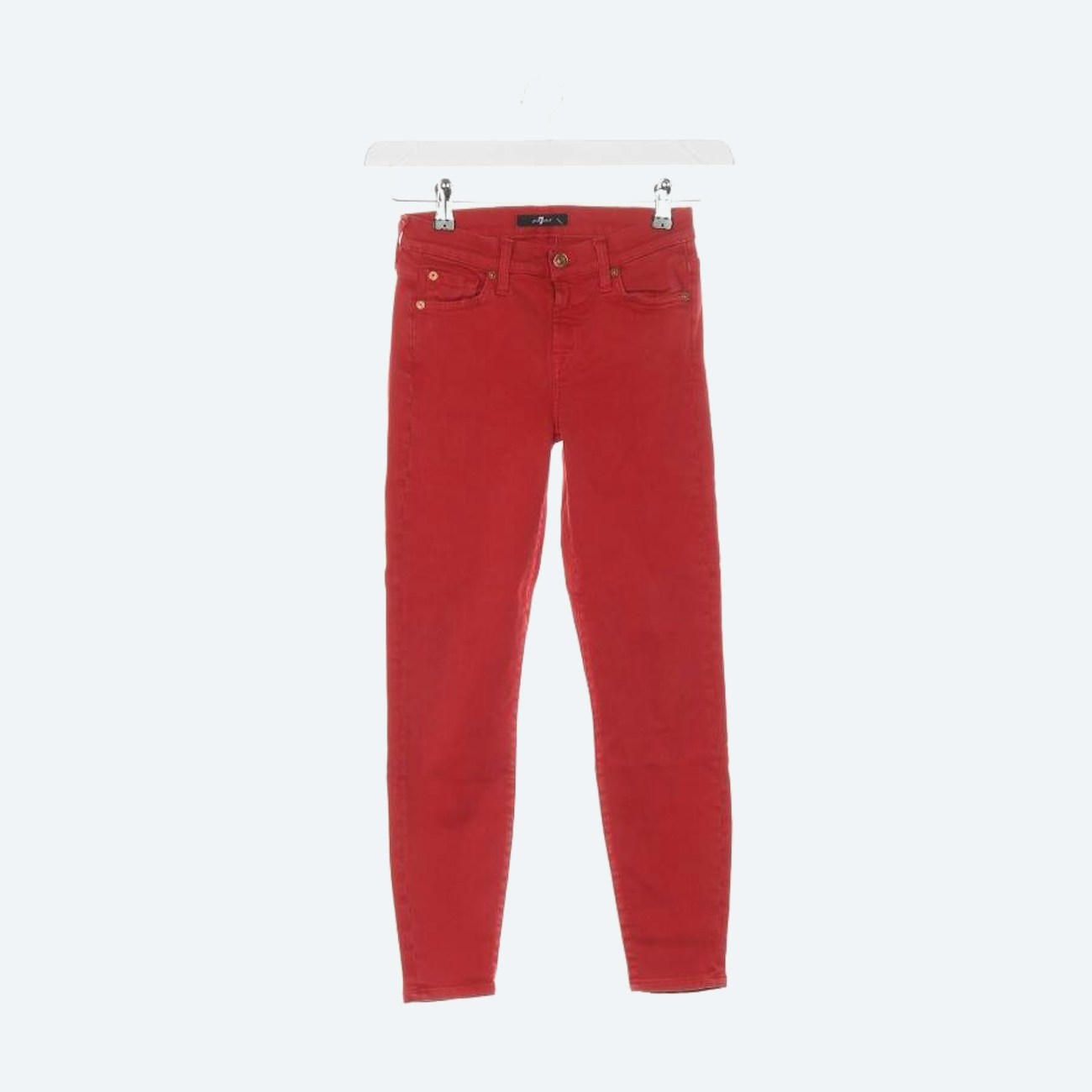 Bild 1 von Jeans Skinny W24 Rot in Farbe Rot | Vite EnVogue