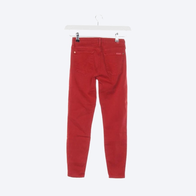 Bild 2 von Jeans Skinny W24 Rot in Farbe Rot | Vite EnVogue