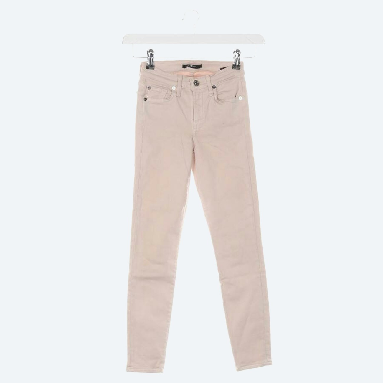Image 1 of Jeans Skinny W24 Beige in color White | Vite EnVogue