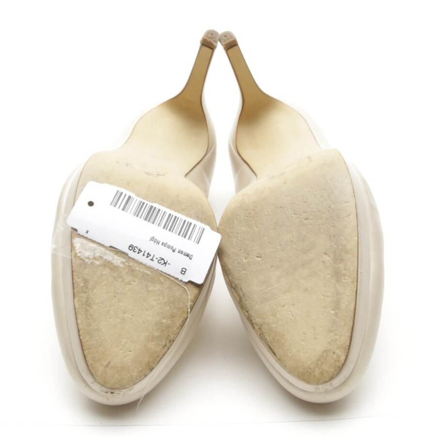 Image 4 of High Heels EUR 38.5 Beige in color White | Vite EnVogue