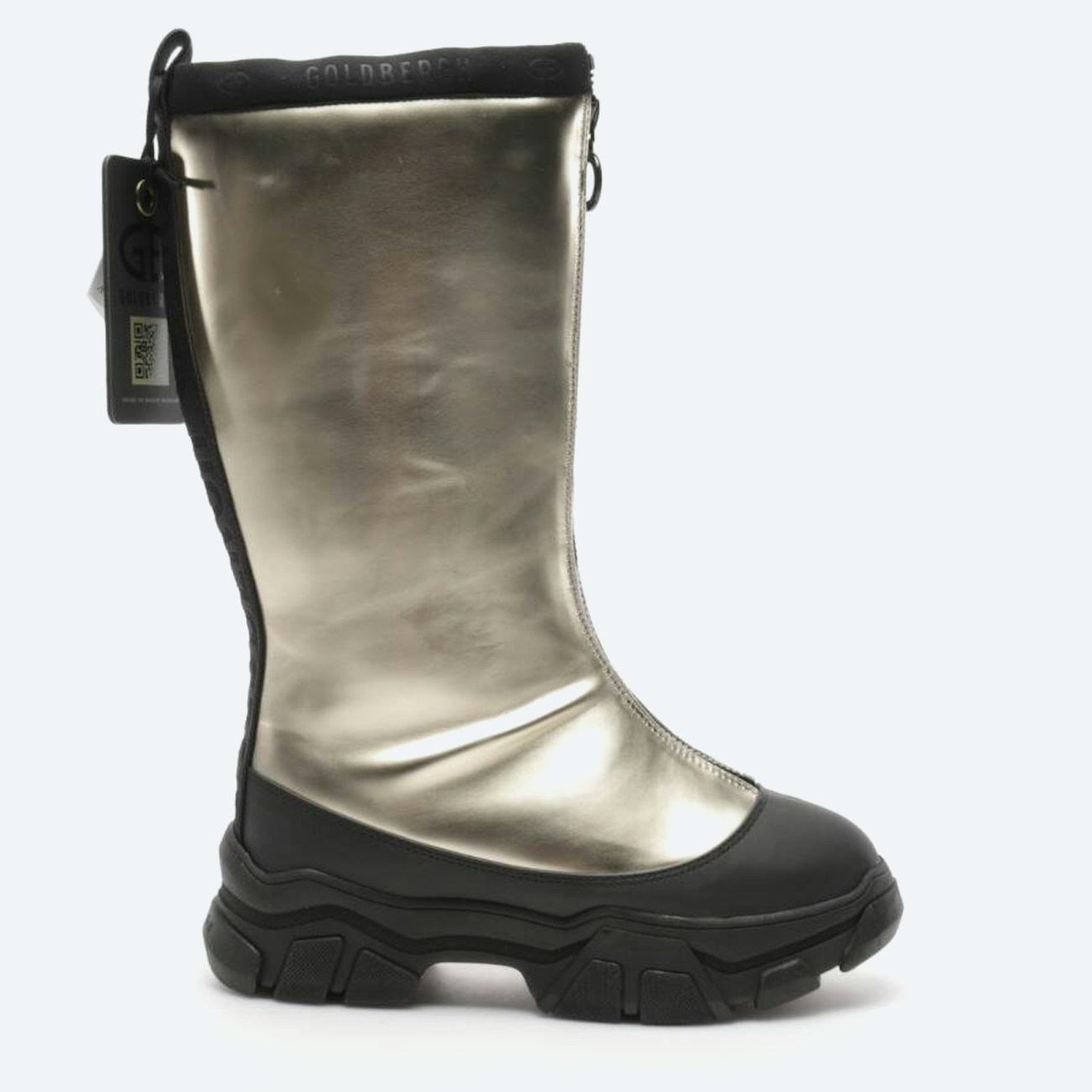 Image 1 of Boots EUR 40 Gold in color Metallic | Vite EnVogue