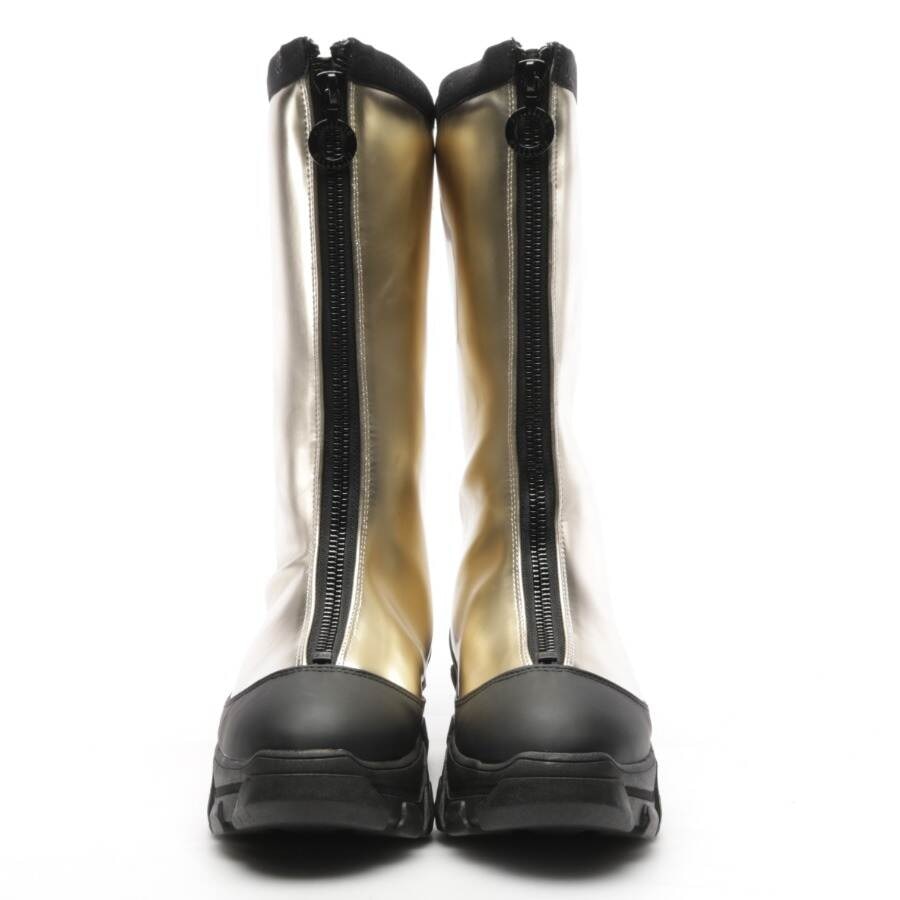 Image 2 of Boots EUR 40 Gold in color Metallic | Vite EnVogue