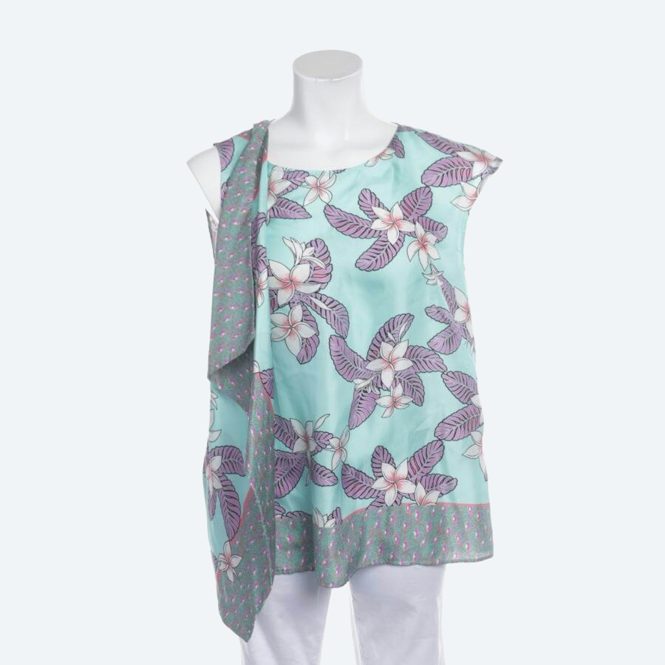 Image 1 of Silk Shirt 38 Multicolored in color Multicolored | Vite EnVogue