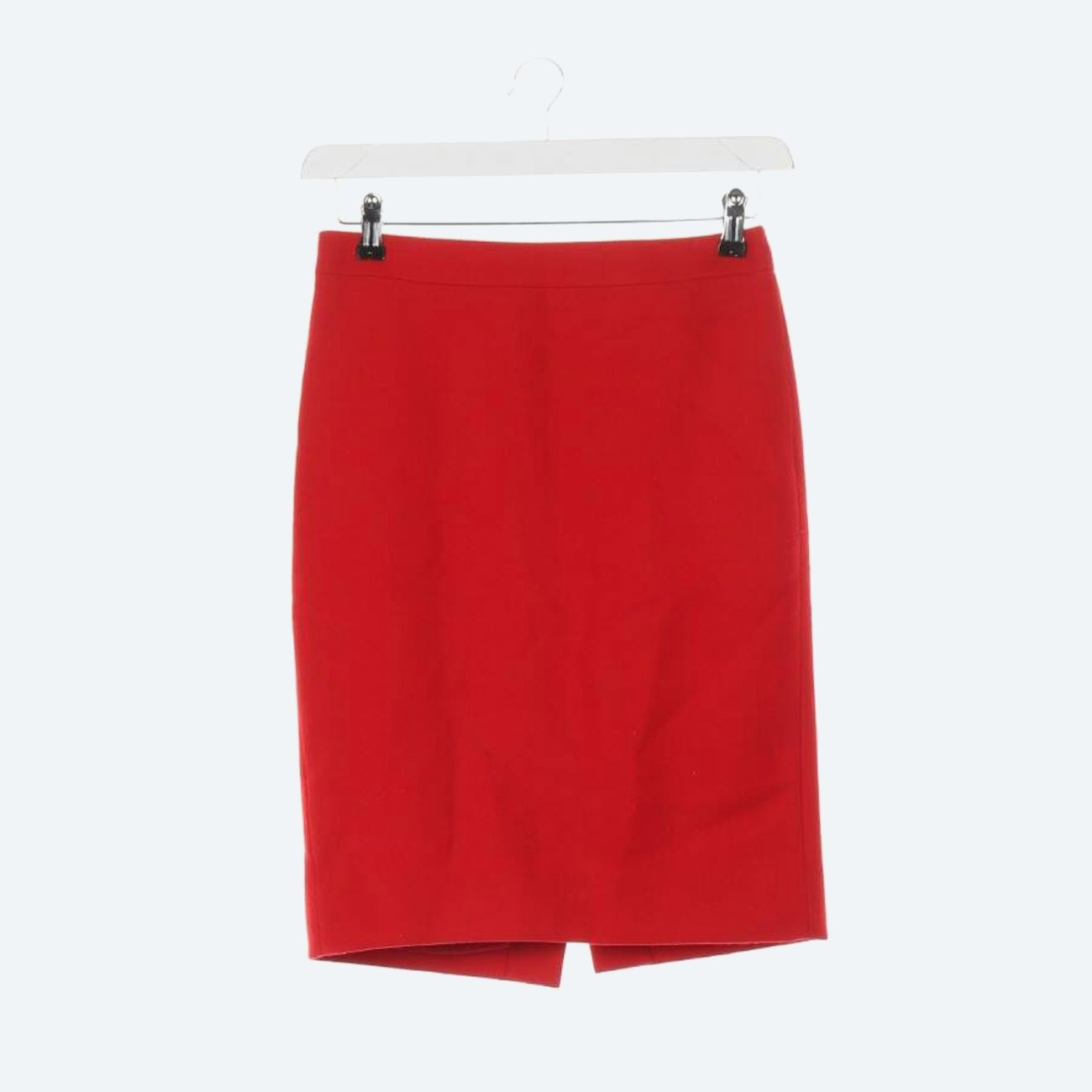 Image 1 of Wool Skirt 32 Red in color Red | Vite EnVogue
