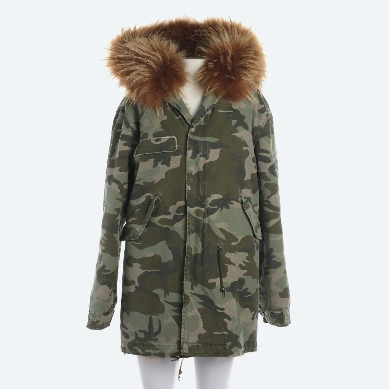 Image 1 of Winter Jacket S Green in color Green | Vite EnVogue