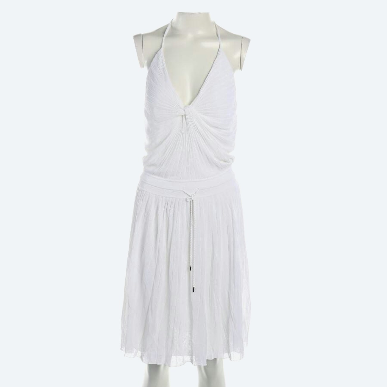 Image 1 of Cocktail Dress L White in color White | Vite EnVogue