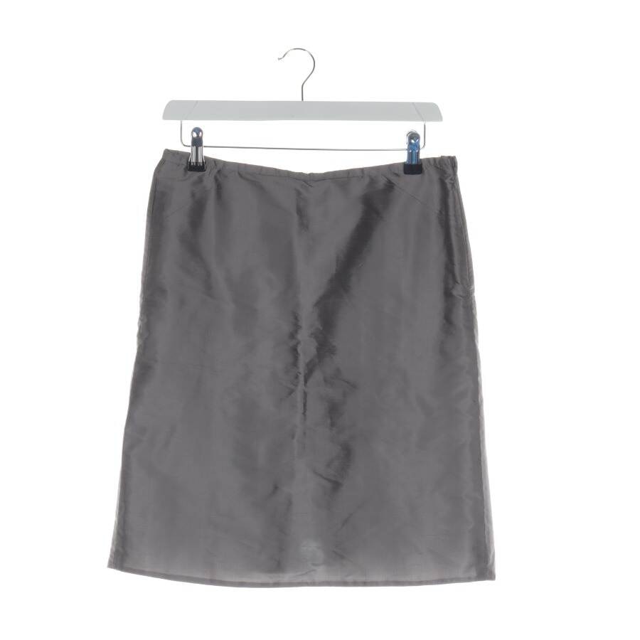 Image 1 of Skirt 34 Silver in color Metallic | Vite EnVogue