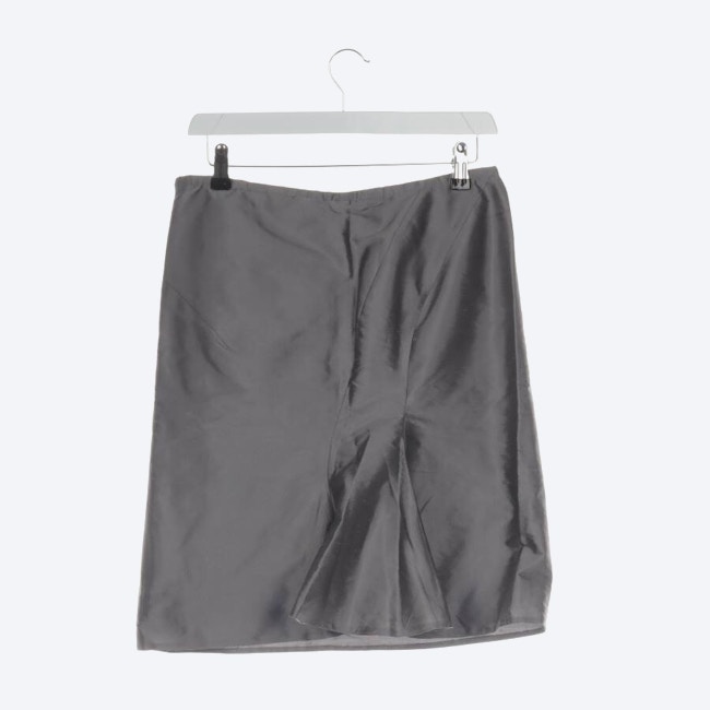 Image 2 of Skirt 34 Silver in color Metallic | Vite EnVogue
