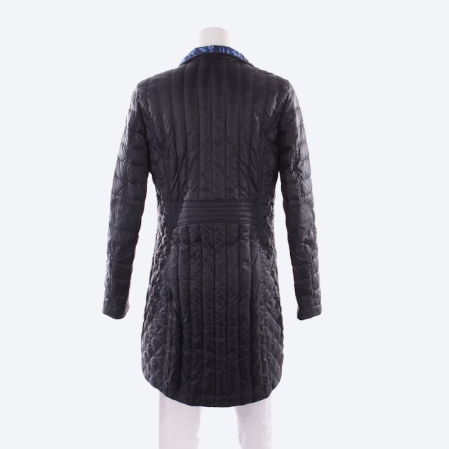 Image 2 of Quilted Coat 38 Navy in color Blue | Vite EnVogue