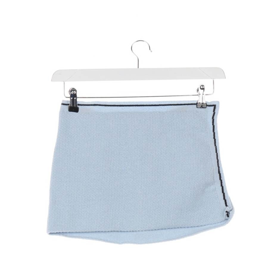 Image 2 of Mini Skirt 36 Light Blue in color Blue | Vite EnVogue