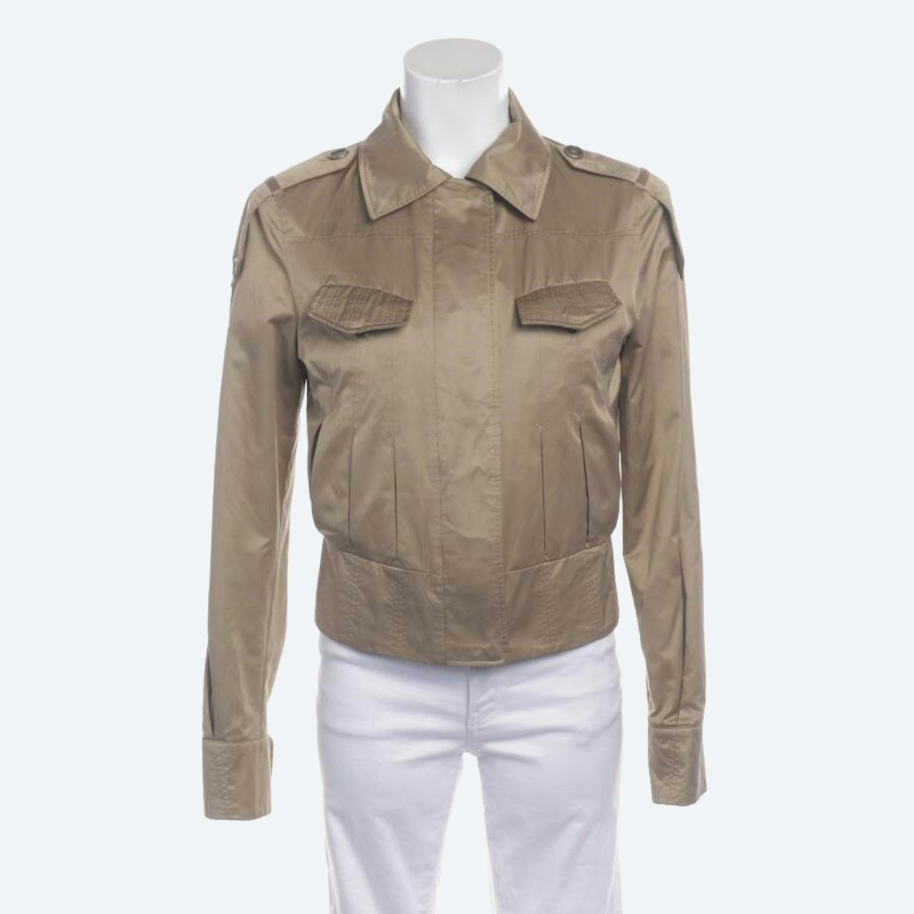 Image 1 of Summer Jacket 34 Beige in color White | Vite EnVogue
