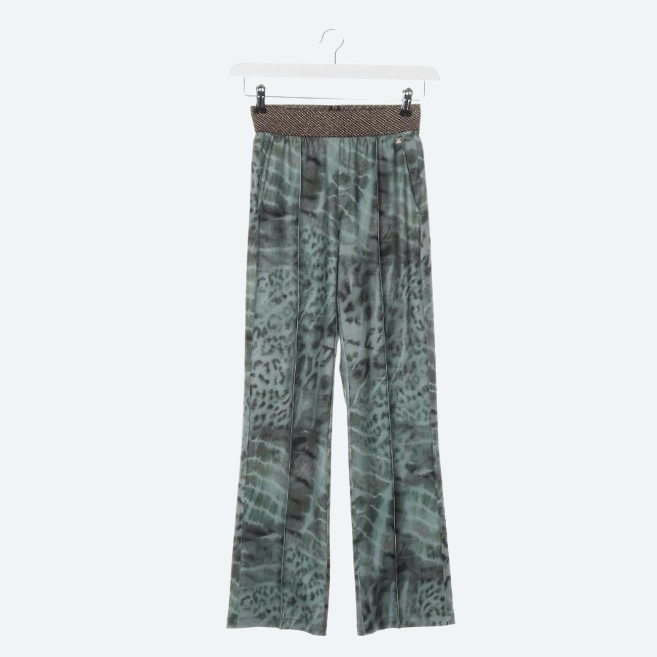 Image 1 of Trousers XS Green in color Green | Vite EnVogue