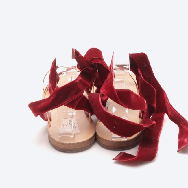 Image 3 of Sandals EUR 40.5 Bordeaux in color Red | Vite EnVogue