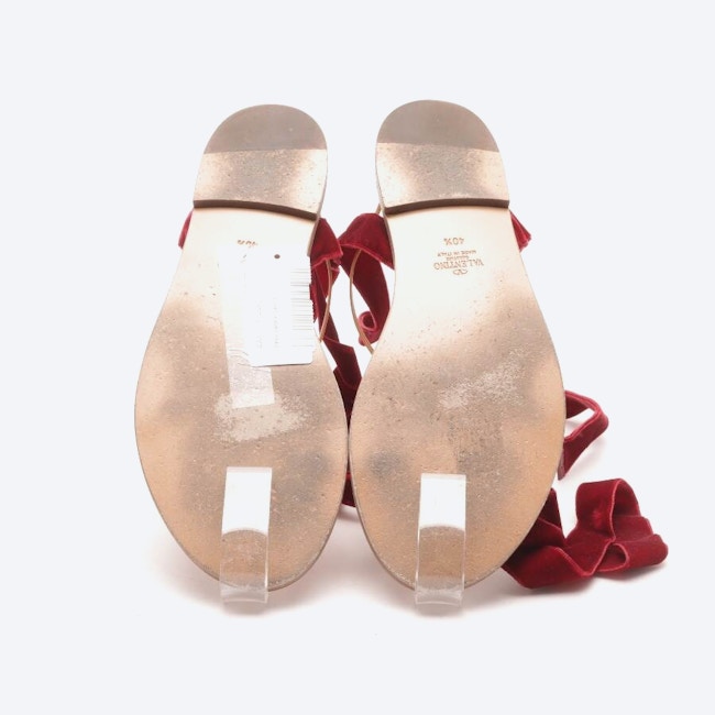 Image 4 of Sandals EUR 40.5 Bordeaux in color Red | Vite EnVogue