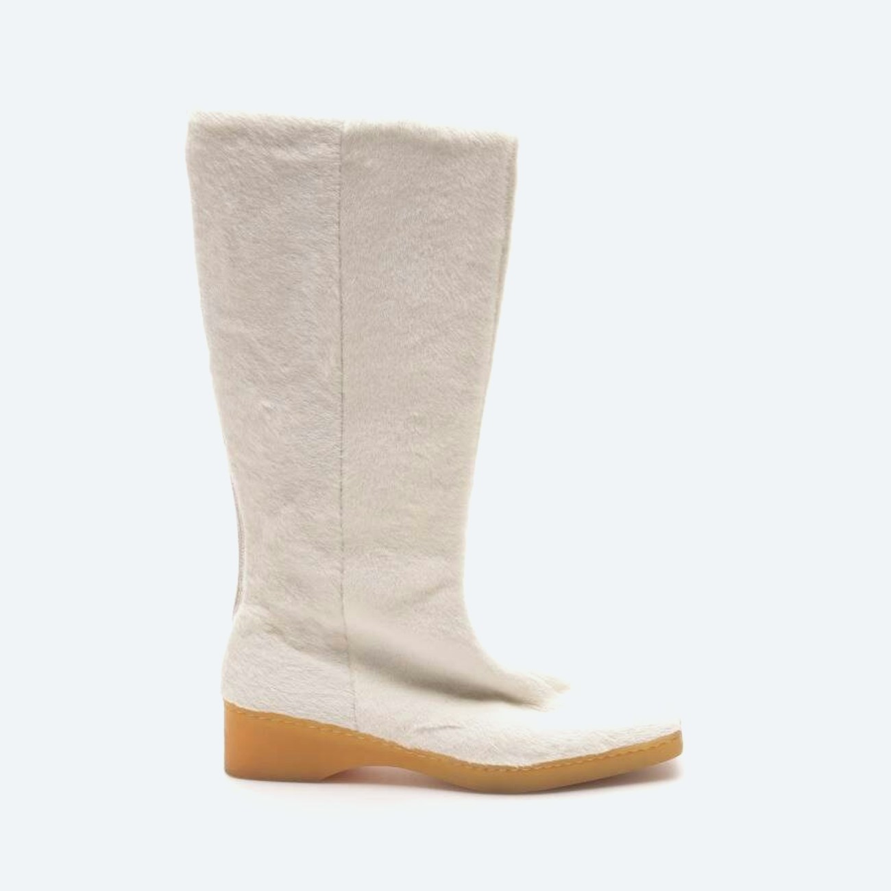 Image 1 of Boots EUR 37.5 Cream in color White | Vite EnVogue