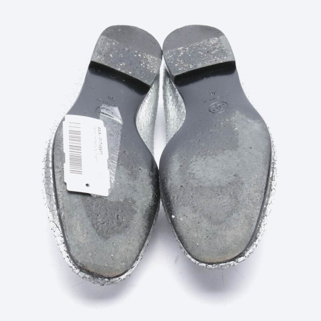 Image 4 of Ballet Flats EUR38 Silver in color Metallic | Vite EnVogue