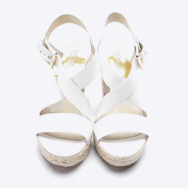Image 2 of Wedges EUR 40 White in color White | Vite EnVogue