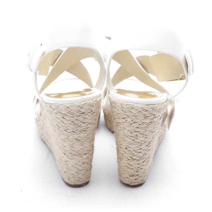 Image 3 of Wedges EUR 40 White in color White | Vite EnVogue