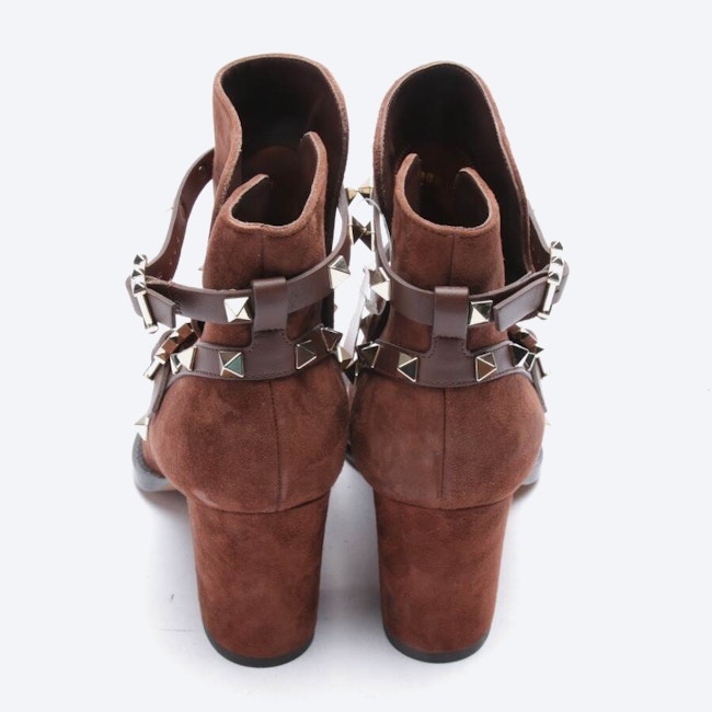 Image 3 of Rockstud Ankle Boots EUR 37 Brown in color Brown | Vite EnVogue