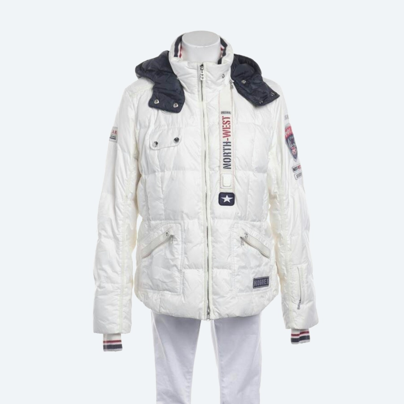 Image 1 of Winter Jacket 44 White in color White | Vite EnVogue