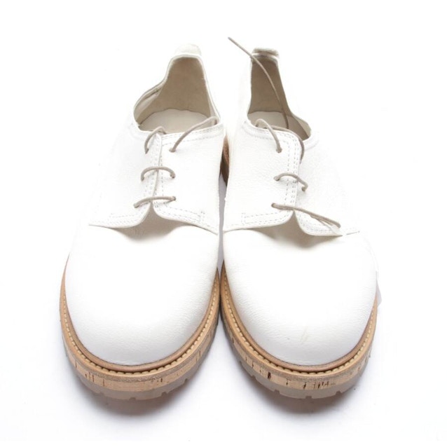 Lace-Up Shoes EUR38 White | Vite EnVogue