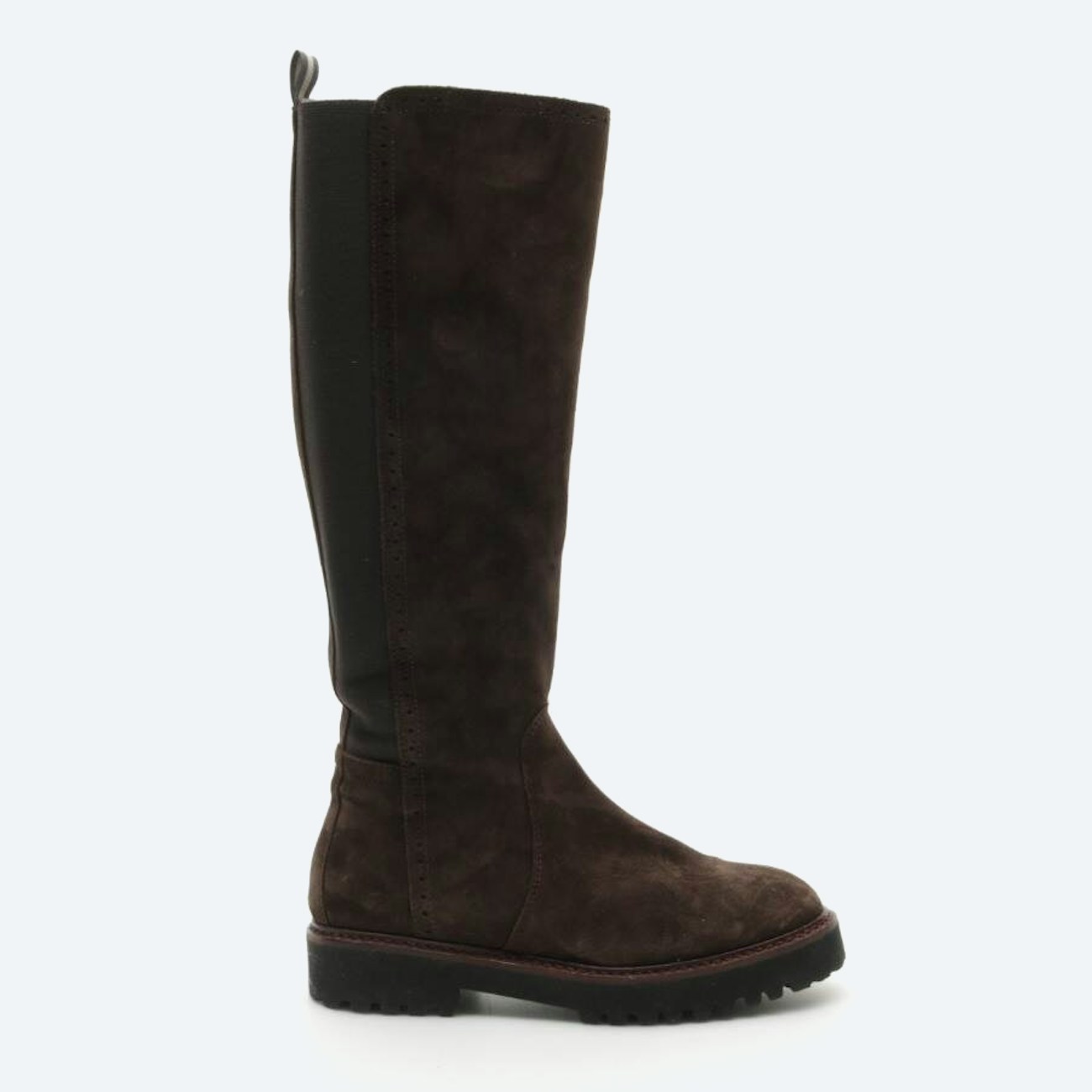 Image 1 of Boots EUR 36 Dark Brown in color Brown | Vite EnVogue