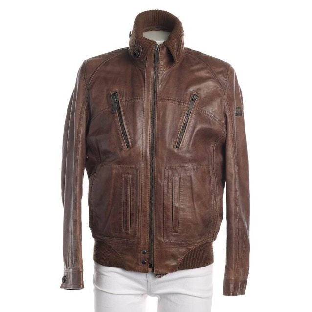 Image 1 of Leather Jacket 48 Brown | Vite EnVogue