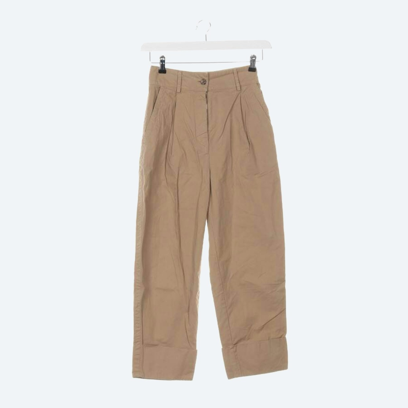 Image 1 of Trousers 34 Camel in color Brown | Vite EnVogue