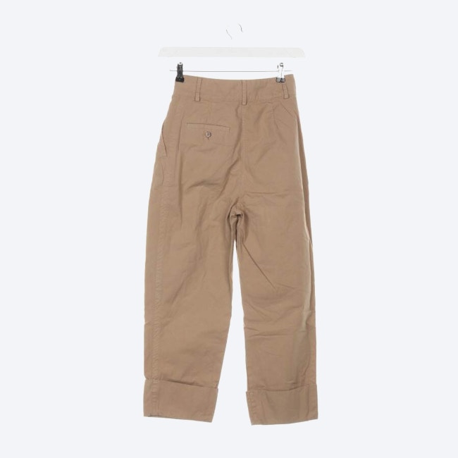 Image 2 of Trousers 34 Camel in color Brown | Vite EnVogue