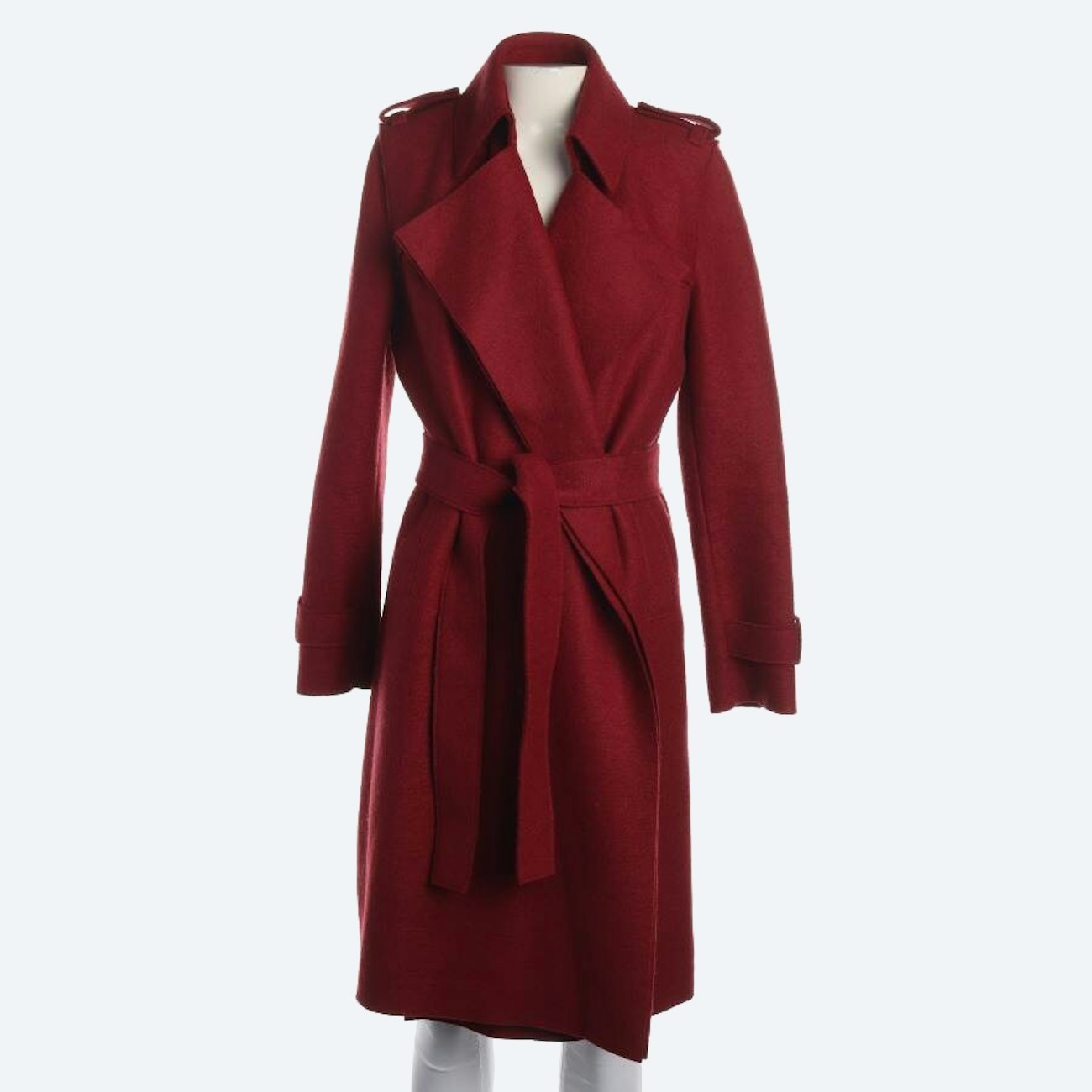 Image 1 of Wool Coat 38 Bordeaux in color Red | Vite EnVogue