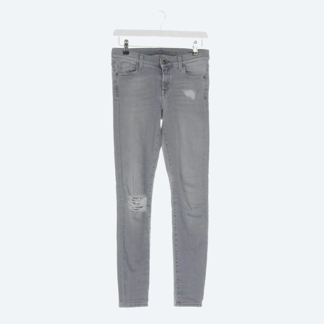 Bild 1 von Jeans Skinny W25 Hellgrau in Farbe Grau | Vite EnVogue