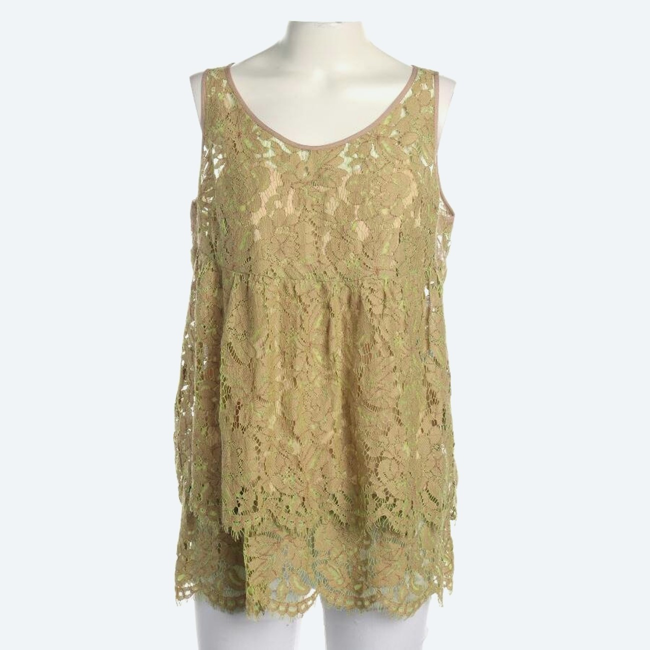 Image 1 of Top S Olive Green in color Green | Vite EnVogue