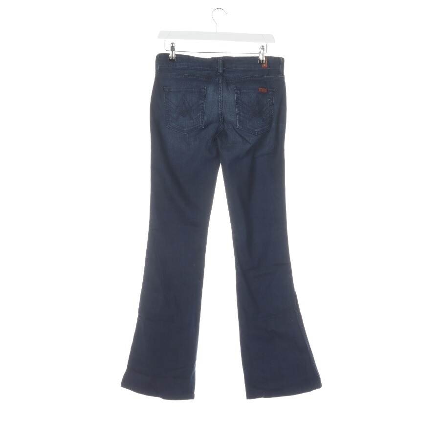 Image 2 of Jeans Flared W26 Navy in color Blue | Vite EnVogue